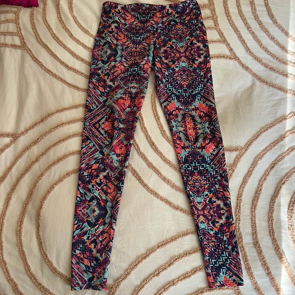 Onzie standard rise full length quick dry leggings S/M